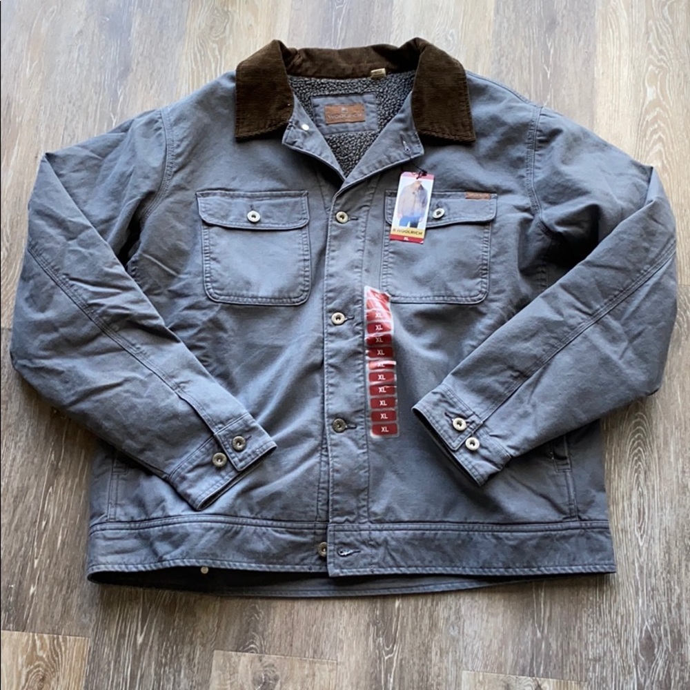 🆕 Woolrich Canvas Sherpa Jacket 🧥